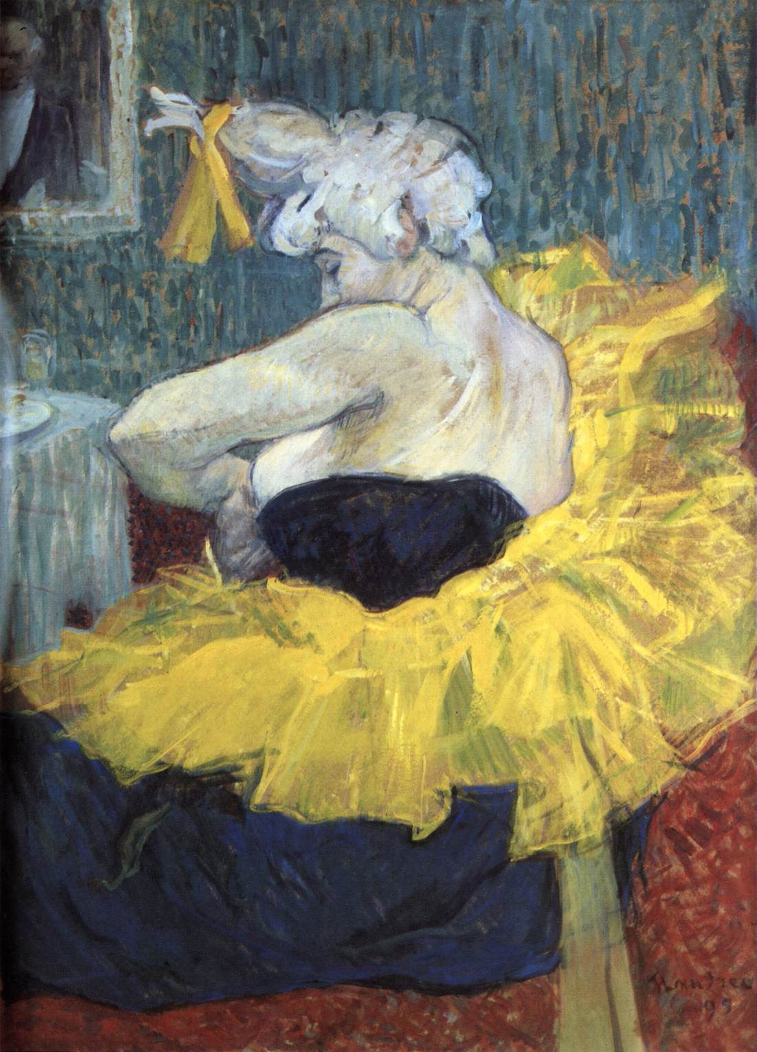 The Clown Cha-U-Kao at the Moulin Rouge | Henri De Toulouse-Lautrec | Fine  Art Biblio