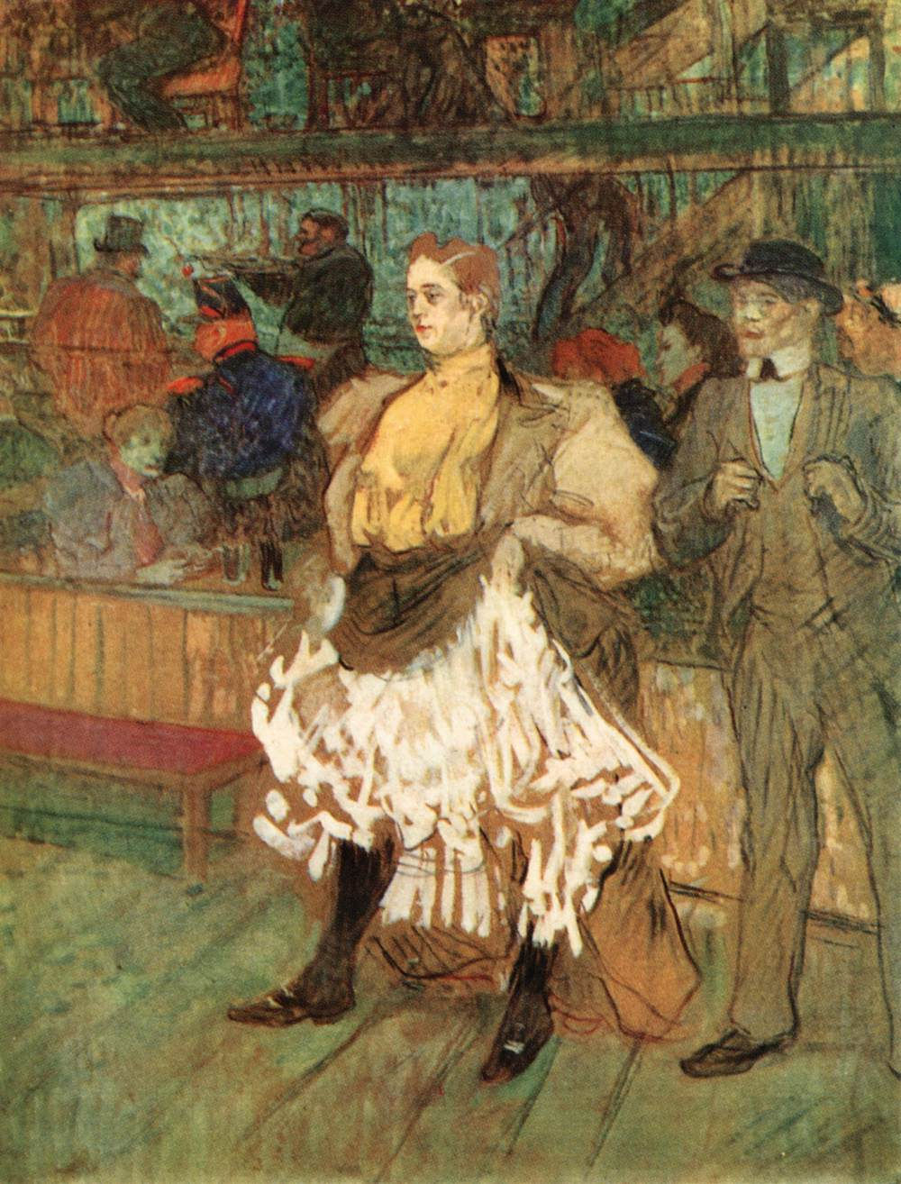 toulouse lautrec at the moulin rouge