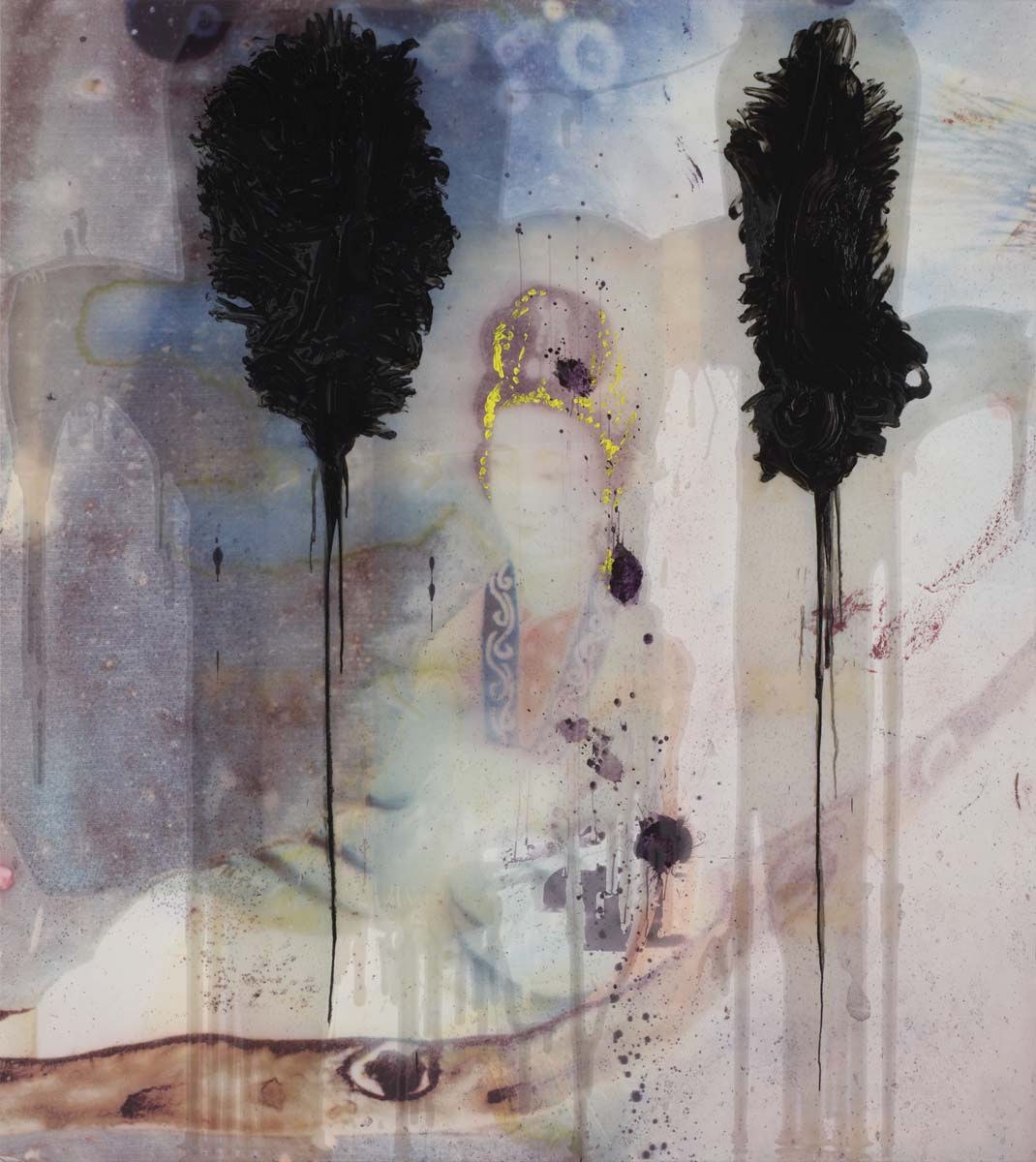 Julian SchnabelːMalerei/Paintings アート作品集 Untitled (Chinese) | Julian Schnabel | Fine Art Biblio