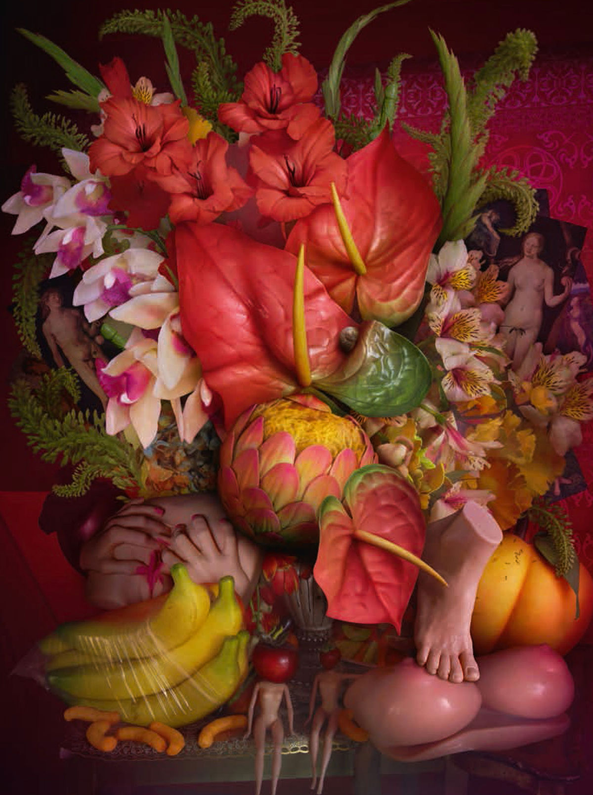 Earth Laughs in Flowers - The Lovers | David LaChapelle | Fine Art 
