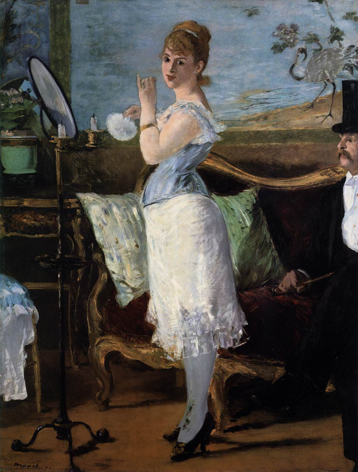 Nana | Edouard Manet | Fine Art Biblio, image size:1139x1500