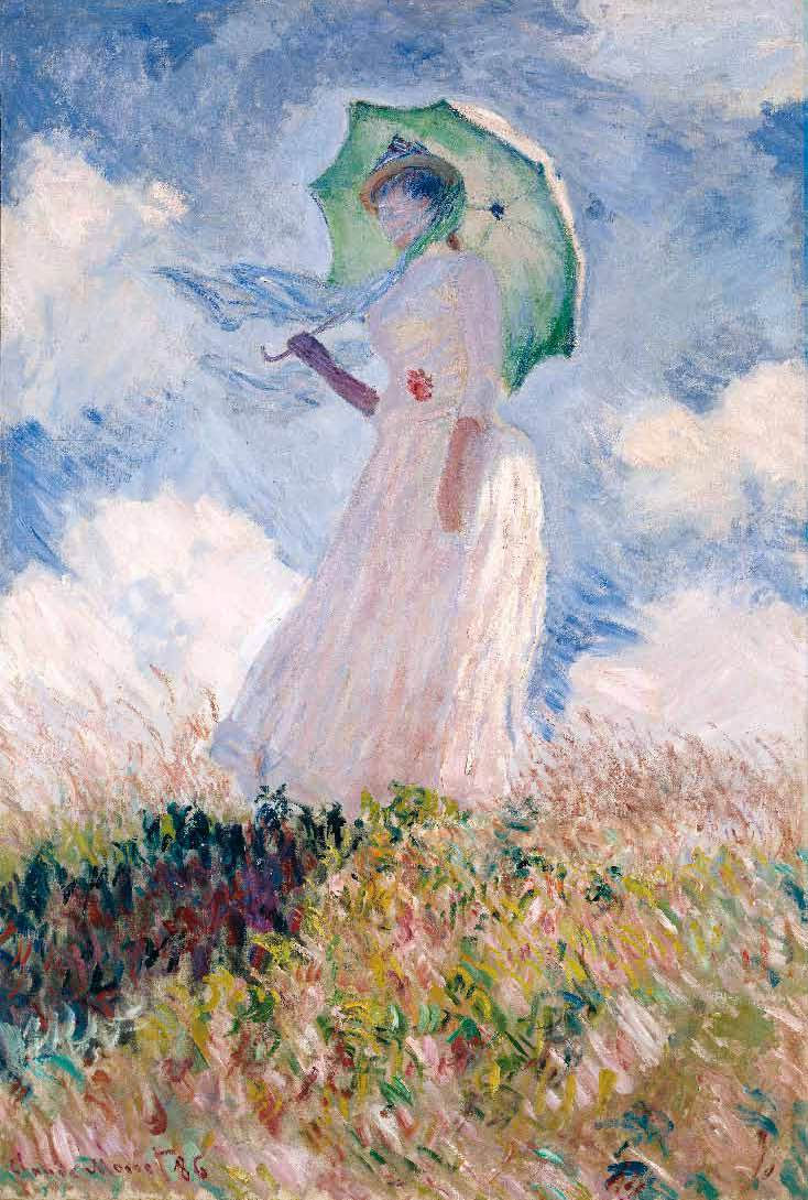 クロード・モネ、Camille or The Woman in the Gree Amazon.com: Camille-The Woman in Green Claude Monet (1840