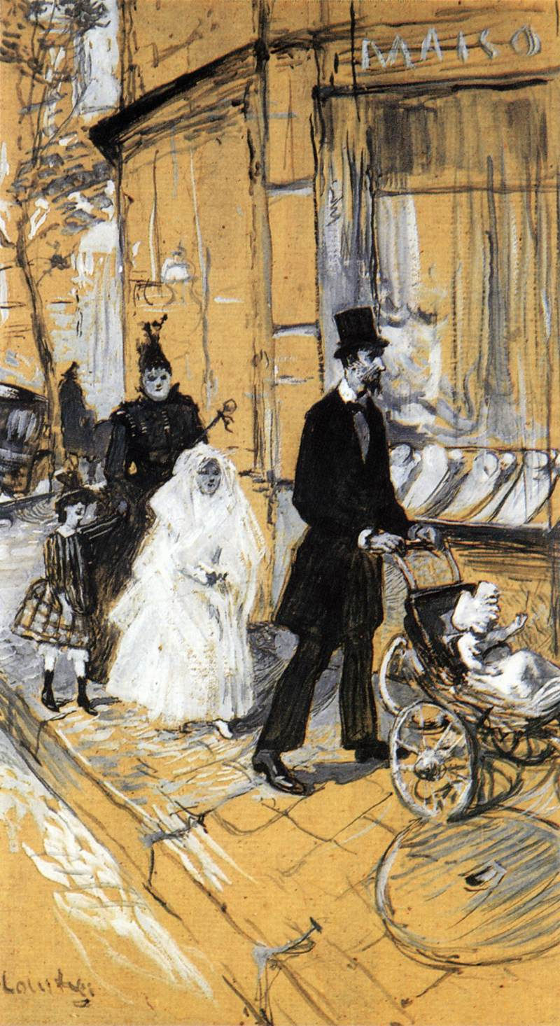 洋書 Ateliers de Henri de Toulouse-Lautrec The Day of First Communion | Henri De Toulouse-Lautrec