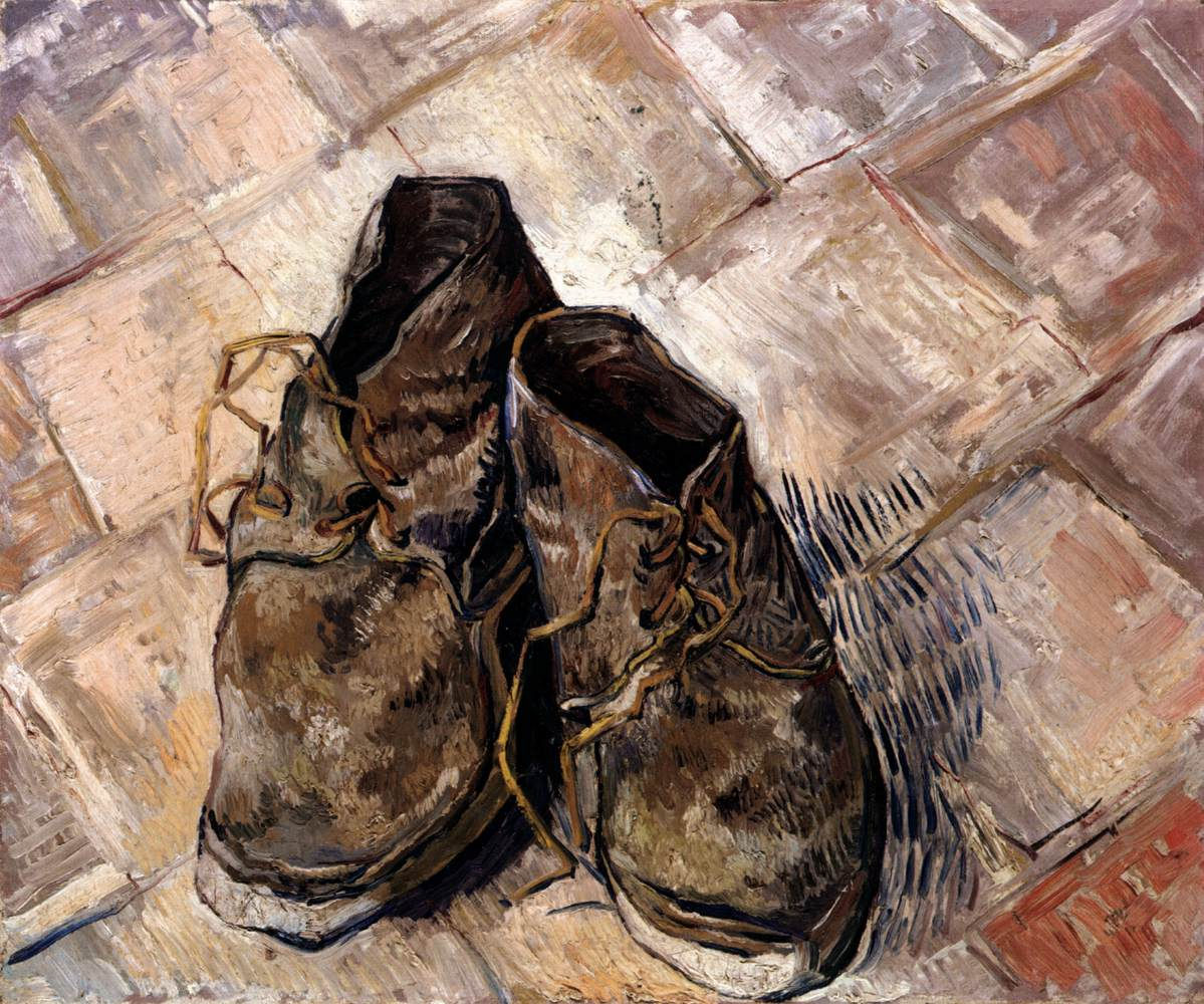 A Pair of Shoes Vincent van Gogh Fine Art Biblio