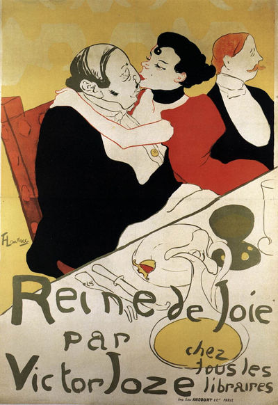 リトグラフ　Henri de Toulouse-Lautrec